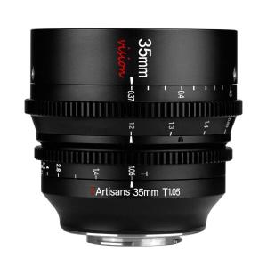 7artisans 25mm/35mm/50mm T1.05 Large Aperture Cine Lens Wide Angle Manual Focus Low Distortion Mini Cinema Lens (35mm T1.05, M4/3)｜beck-shop