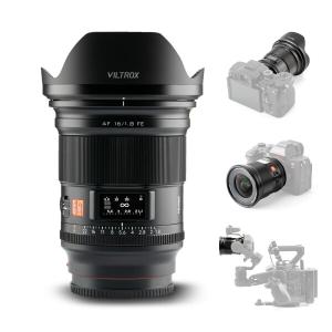 Viltrox AF 16mm F1.8 Pro FE カメラレンズ 超広角 オートフォーカス 液晶画面付き フルサイズ対応 ソニ｜beck-shop