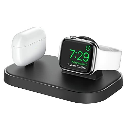 LVFAN Apple Watch/Airpods 充電器 2in1 アップルウォッチ 充電スタンド...