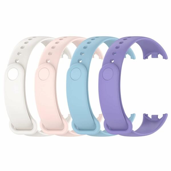 (Seltureone) セット xiaomi smart band 8交換ベルト シリコン製バンド...