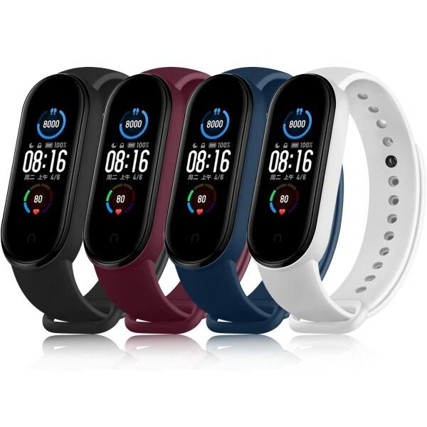 (Vancle) コンパチブル Xiaomi Mi Band 5 バンド/Mi Band 6 バンド...