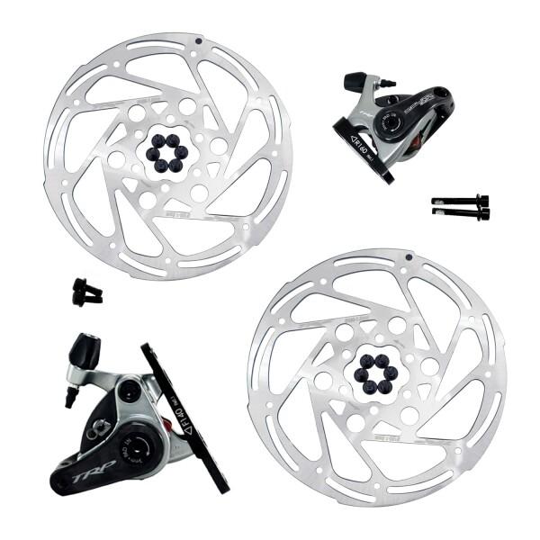 TRP SPYRE SLC Road Carbon Flat Mount Mechancial Di...