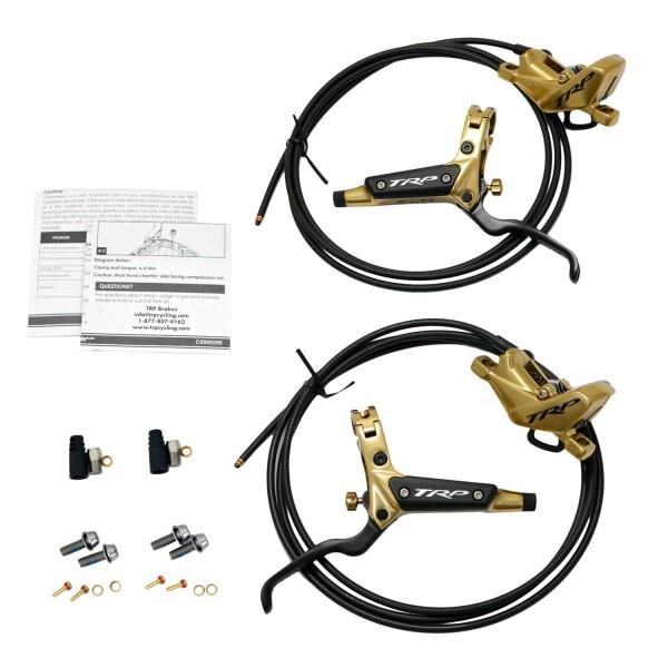 TRP DH-R EVO HD-M846 Hydraulic Disc Brake Set 4-Pi...