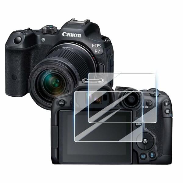 対応 Canon EOS R7 / Canon EOS R6 ガラスフィルム フィルム 強化ガラス ...