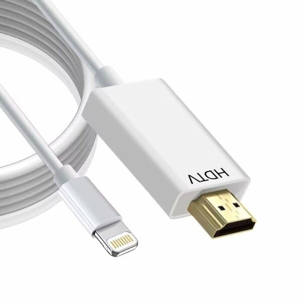 iPhone HDMI 変換ケーブル 1.5M ライトニング hdmi TV大画面 プラグアンドプレ...