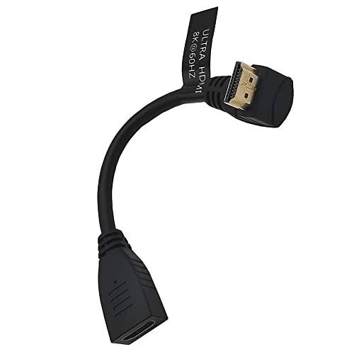 KKM-ラブショー0.15m 0.3m 0.5m~1.8m短いHDMI ケーブル，8k HDMI 延...