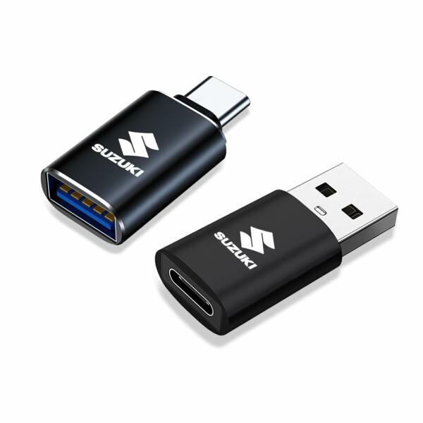 スズキ USB Type-C 変換アダプタ USB Cアダプター イグニス ワゴンR ジムニー スイ...