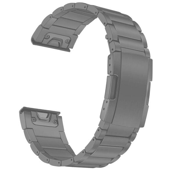 Quickfit 22mm チタン製ベルトに適合ガーミン Garmin Approach S62/ ...