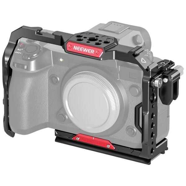 NEEWER X-H2/X-H2Sカメラケージ X-H2/X-H2S対応 アルミニウム合金カメラリグ...