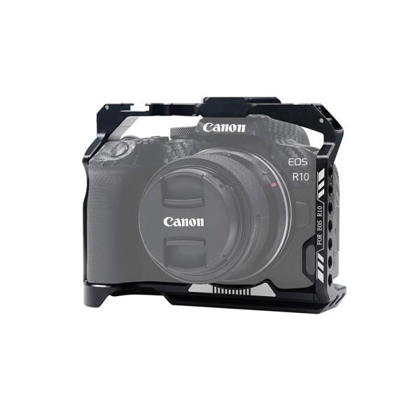 Koowl 対応 Canon EOS R10 カメラ 専用 ケージ 超拡張性 Arri規格のネジ穴が...