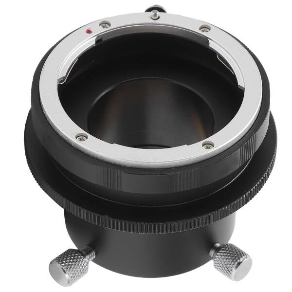 カメラ-アイピースアダプター M42x0.75 調整可能 レンズアダプター 耐久性 ニコンFマウント