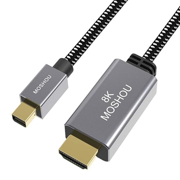 Sikai 8K Ｍini DP to HDMI 変換ケーブル 米国Cypressチップを採用 8K...
