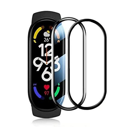 xiaomi smart band 7 8 用 フィルム 「2枚セット」 保護カバー 3D全面保護 ...