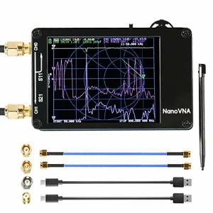 Dearsee NanoVNA ベクトルネットワークアナライザー50KHz-1.5GHz短波2.8インチフルビューアングルLCDディ