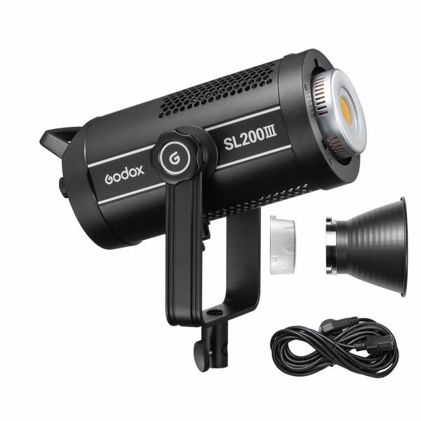 Godox SL200III スタジオ LED ビデオライト 215W ハイパワー撮影ライト 560...