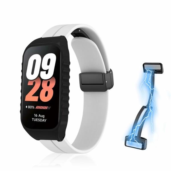 (RicYeel) 磁気付き シリコンバンド Xiaomi Smart Band 8 Active/...