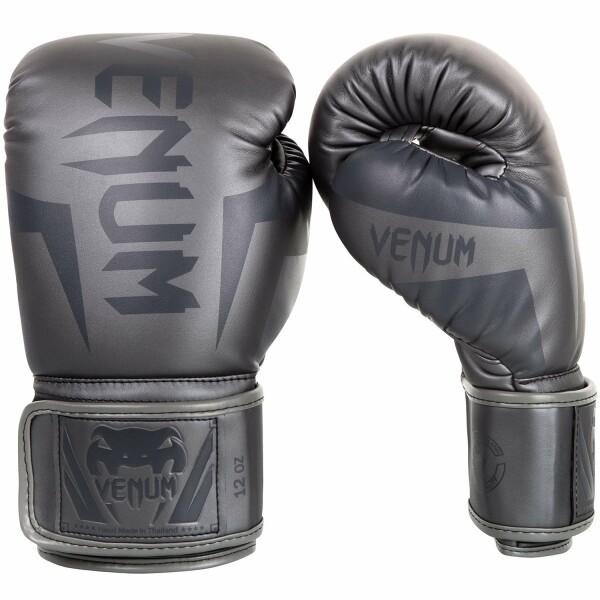 Venum Elite ボクシング グローブ - グレー/グレー - 14オンス