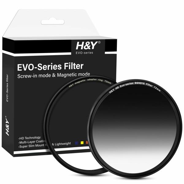 H&amp;Y NDフィルター 72mm HD EVO バランサーGND16 フィルターキット 72mm エ...