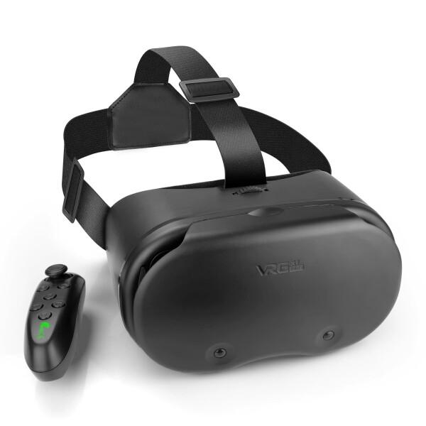 VRゴーグル スマホ用 Ninonly VRヘッドセット 瞳孔/焦点調節可 VRメガネ ブルーライト...