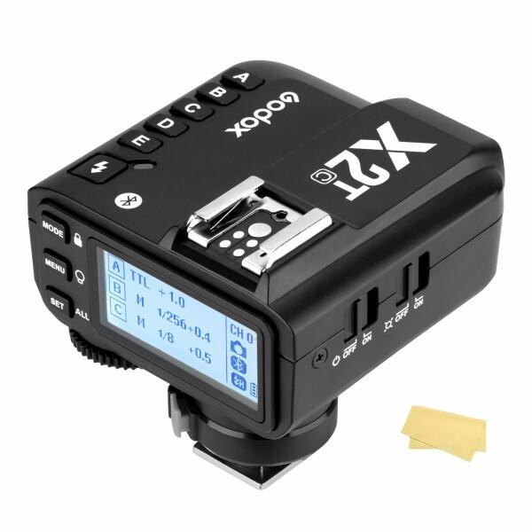 GODOX X2T-C Canon用送信機 フラッシュトリガー ハイスピードシンクロ 1/8000s...