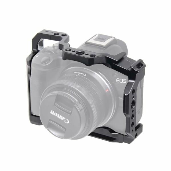 Koowl 対応 Canon キヤノンEOS R50 カメラ専用 ケージ 超拡張性 1/4のネジ穴と...