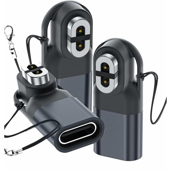 Shokz USB Type-C用変換アダプターShokz 骨伝導イヤホン用USB-C充電ケーブル変...