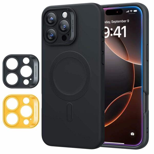 ESR iPhone 16 Pro ケース MagSafe付き マグネット充電対応 滑らか・スリムな...