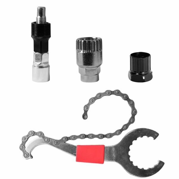 自転車 工具 4点セット スプロケット外し工具 コッタレスクランク抜き 自転車 チェーンカッター