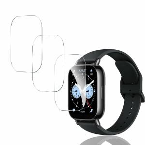 用 Redmi Watch 5 Lite ガラスフィルム 3枚 スマートウォッチ 用 1.96インチ 強化ガラス 液晶 保護フィ