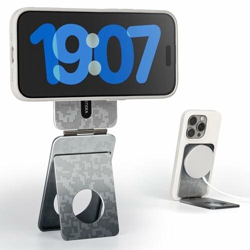 1ST IDEA 携帯電話用三脚スタンド、電話用三脚 iPhone 16/15/14/13/12シリ...