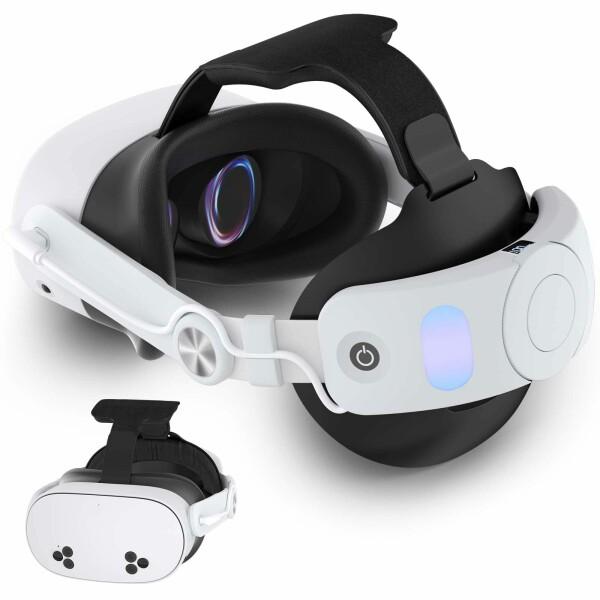 (Iesooy) For 3S 用ヘッドストラップ メタクエスト3S 用エリートストラップ 充電機能...