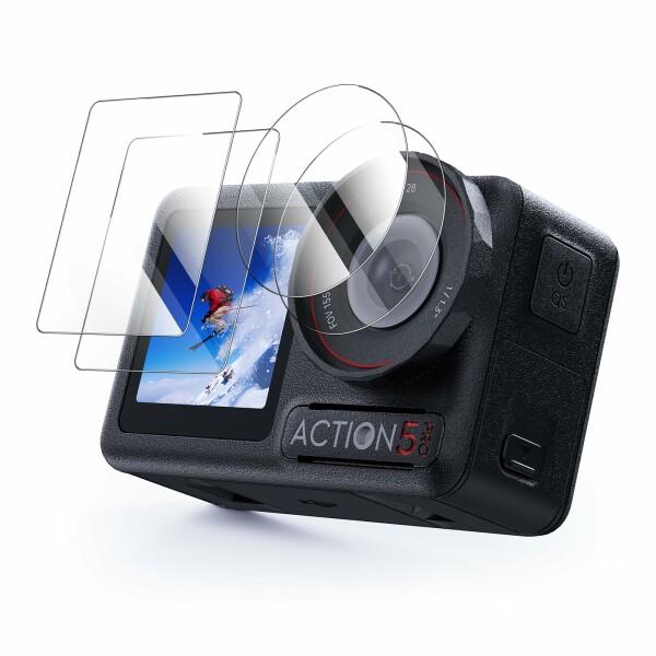 llano ガラスフィルム for DJI osmo action 5 pro 保護フィルム  ac...