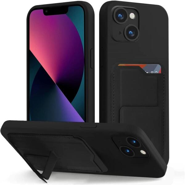 iPhone 13 用 ケース スタンド機能付き 耐衝撃 携帯 カバー カードホルダーケース 軽量 ...