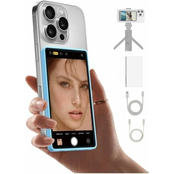 SHIMBOL CP5 Lite Vlog リアカメラ セルフィーモニター 合金シェル 1080P ...