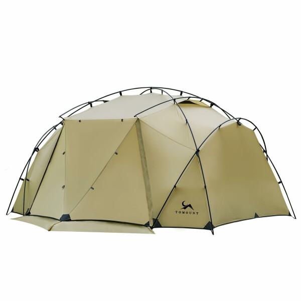 TOMOUNT ドームテント 超軽量 20Dナイロン 片面シリコン 耐水圧3000mm 2~4人用 ...