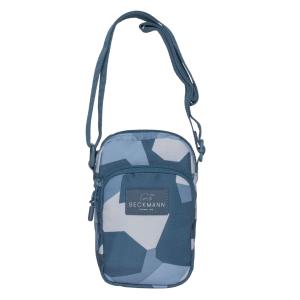 【BECKMANN】ベックマン ノルウェー ショルダーバッグ Crossbody bag Blue Camo スマホショルダー スマホポーチ サコッシュ 小物入れ 軽量 多機能 撥水 北欧｜beckmannjapan