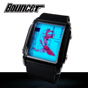 BOUNCER バウンサー デジタル メンズ 腕時計 正規品 381Gレックス｜becks1122-store