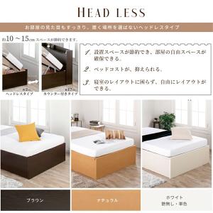 ガス圧式 跳ね上げベッド 日本製 収納ベッド ...の詳細画像4