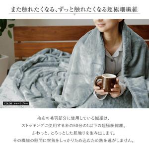 毛布 ブランケット ダブル あったか マイクロ...の詳細画像5