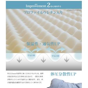 3ゾーン マットレス ポケットコイル セミダブ...の詳細画像5
