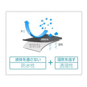 防水 ベッドパッド スペイン直輸入 セミダブル...の詳細画像1