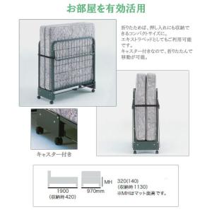 フランスベッド 折りたたみベッド シングル キ...の詳細画像1