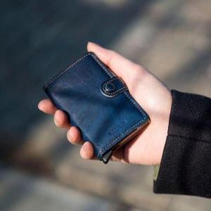 SECRIDセクリッド ミニ スリム ウォレット インディゴ MINI SLIM WALLET Indigoメンズ財布 レディース財布
