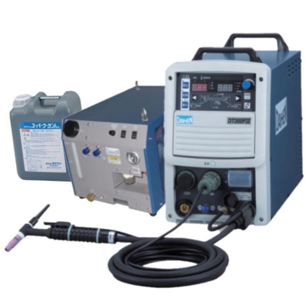 [TIG溶接機]ダイヘン　デジタルアルゴ DT300PIII　トーチ水冷８ｍ※冷却水循環装置+クーラ...