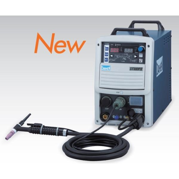 [TIG溶接機]ダイヘン　デジタルアルゴ DT300PIII　トーチ空冷８ｍ　(アナログリモコン付)...