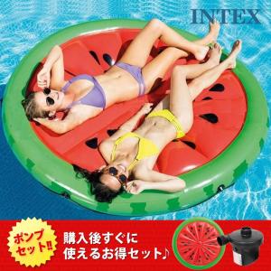 INTEX インテックス 浮輪 ウォーターメロン フロート ...