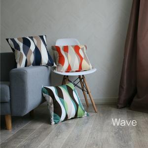 クッションカバー オックスプリント 45×45...の詳細画像1