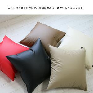 クッションカバー ソフトレザー 45×45 日...の詳細画像2