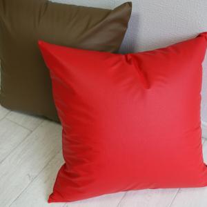 クッションカバー ソフトレザー 45×45 日...の詳細画像4