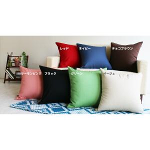 日本製 クッションカバー 45×45 無地 オ...の詳細画像1